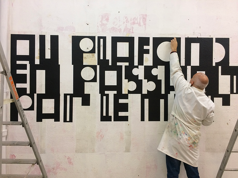 AND - Création et réalisation Signalétique exposition- Frédérick Gautier